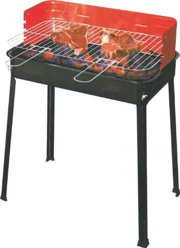 Barbecue a legna "Flavia" - Dimensioni: 35x60x80H cm - Piedini gommati