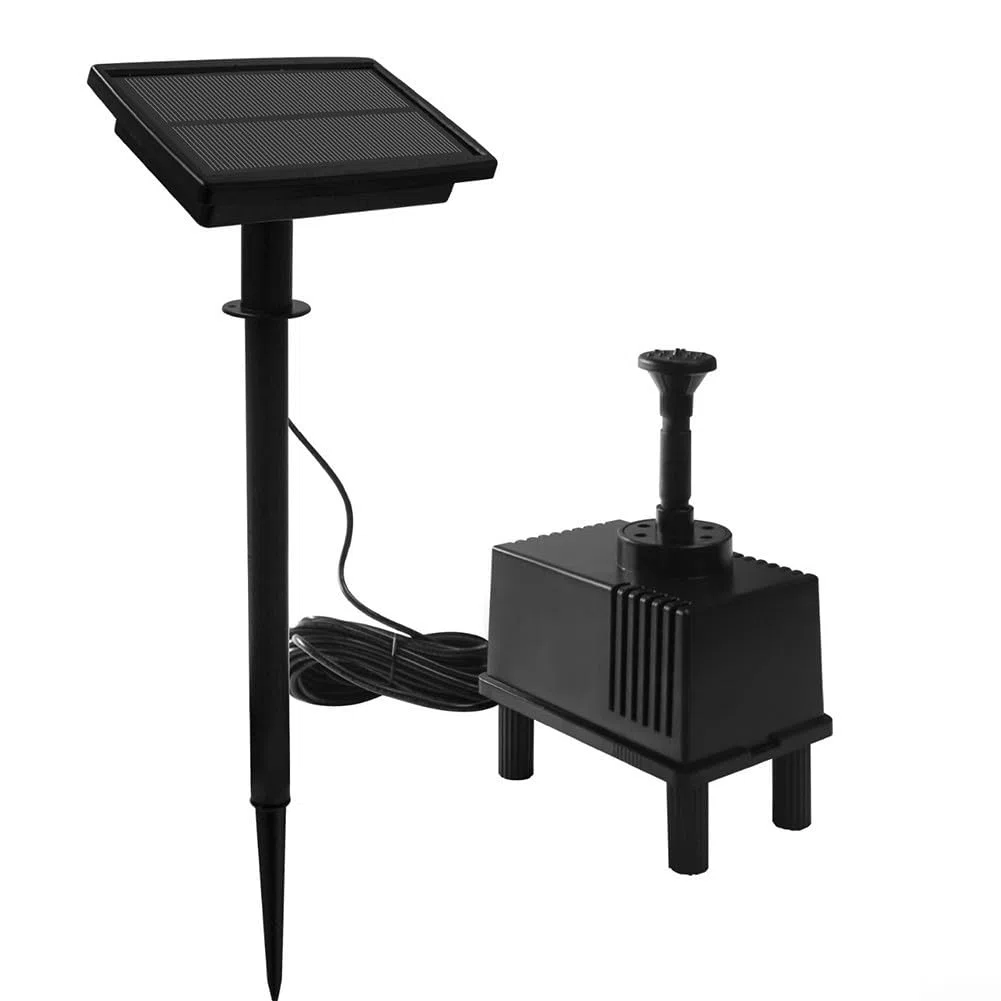 Filtro solare dello stagno di 1.5W 7V per lo stagno del giardino per il mini stagno per vari ambienti esterni, pompa ad energia solare dello stagno dell'acqua 180L/H