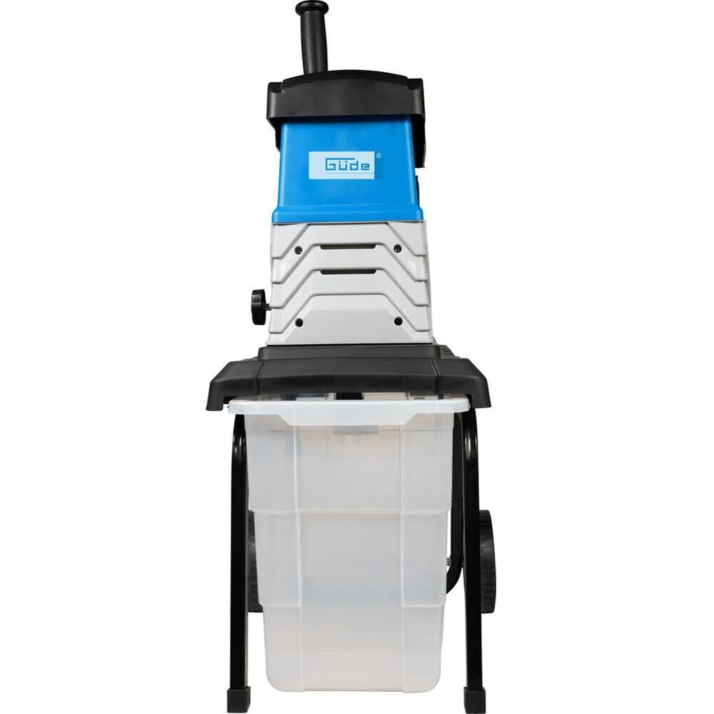 Güde 94375 GH 2800 Super Silent Trituratore da giardino (2800 W, motore a induzione, scatola di raccolta da 55 l, spessore massimo del ramo, silenzioso)