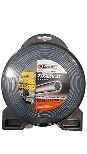 Filo DECESPUGLIATORE Titanium Originale EMAK - EFCO - OLEOMAC Rotondo 3,0 MM, 56 MT