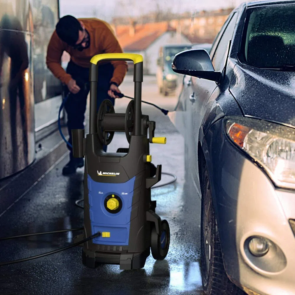 Michelin Idropulitrice ad Alta Pressione MPX25EHDSP con Double Speed System (2500 W, 170 bar, 500 l/h)