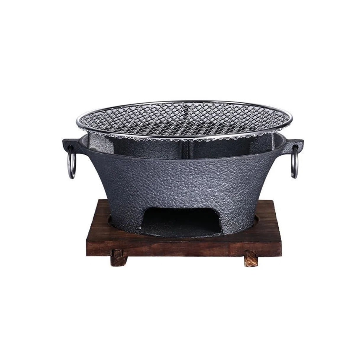 Braciere, Bracieri in Ghisa Vecchio Stile, Riscaldatori for Esterni for Braciere for Interni, Forno da Campeggio Supporto for Griglia Fornello for tè a Carbone Domestico per patio, cortile