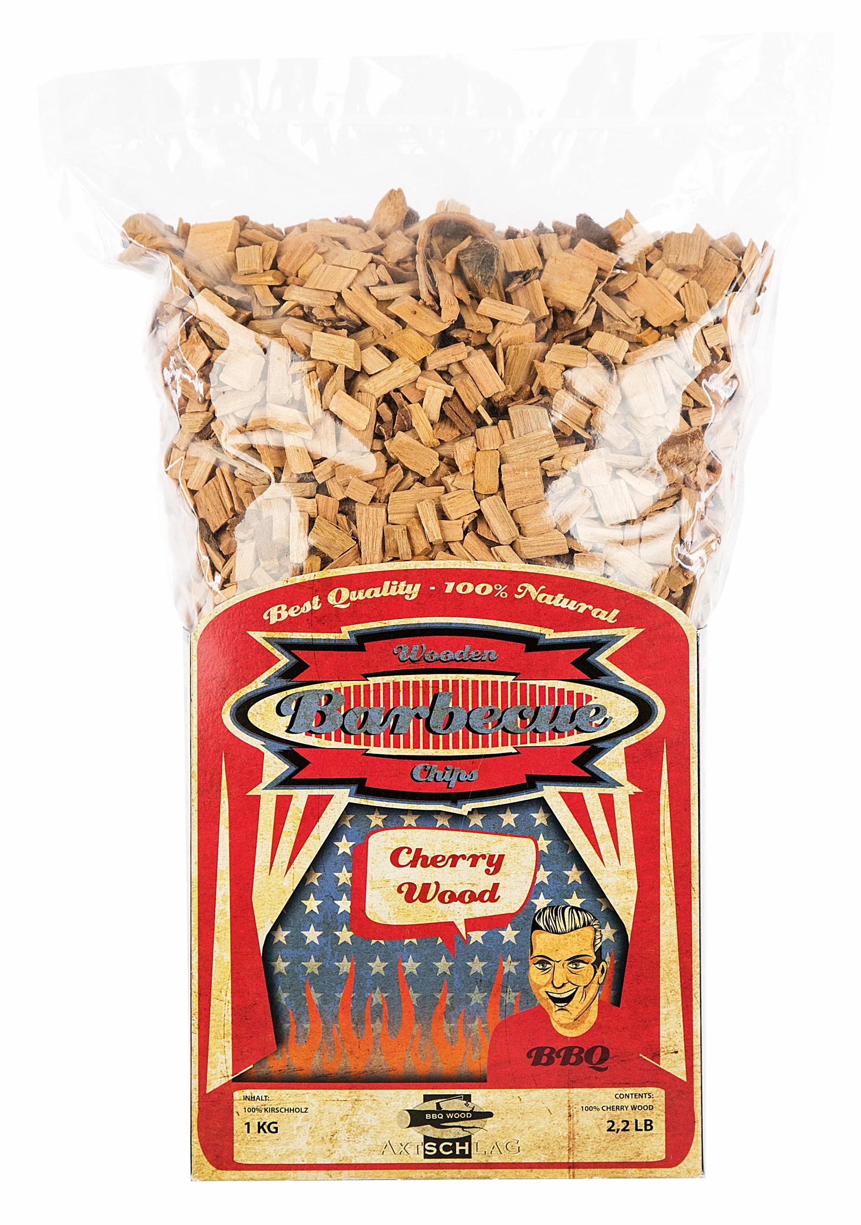 Axtschlag Devil Smoke Bastoncini di Legno per affumicatura, 1 kg, 100 g, 100G00M1500V