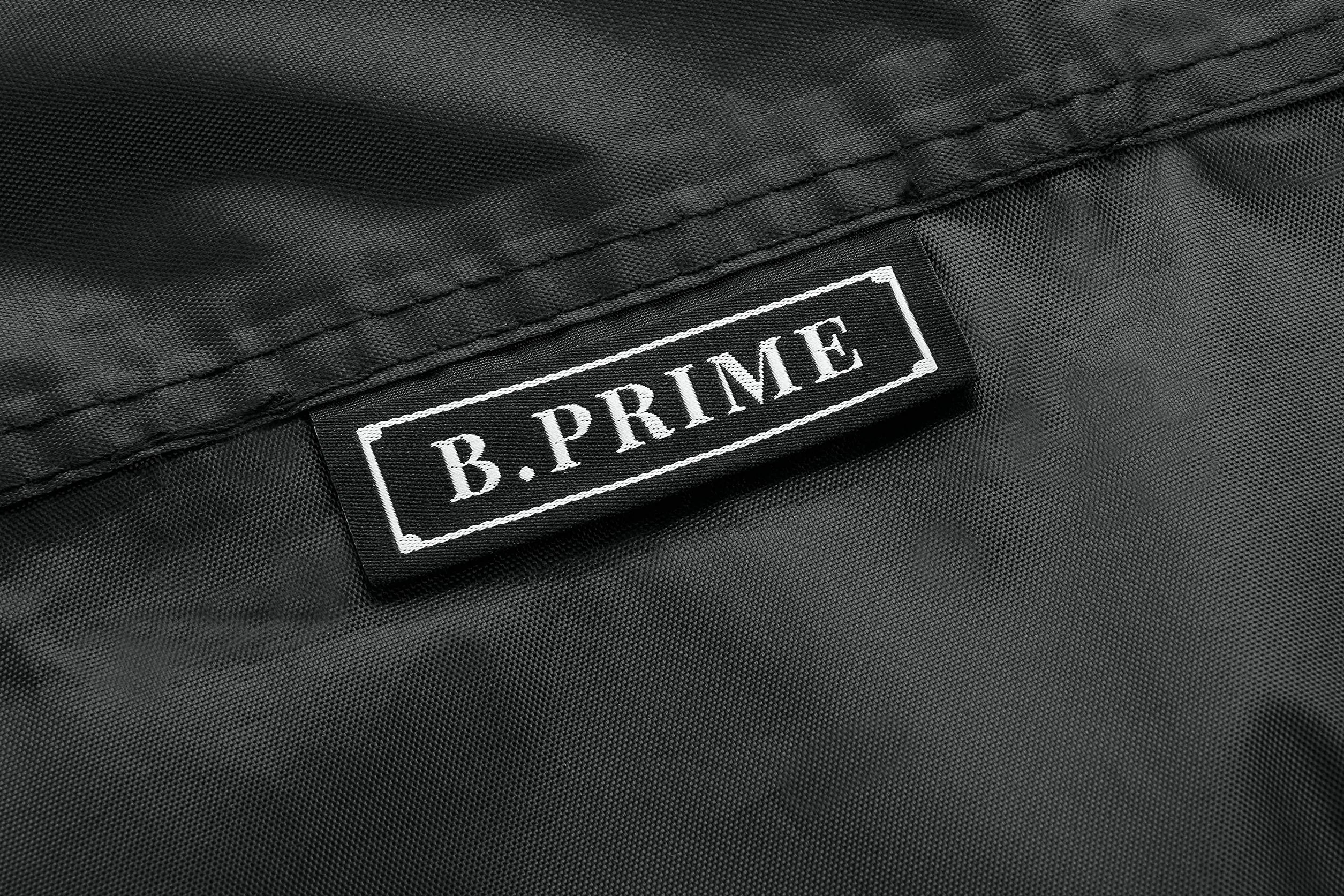 B.PRIME - Telo protettivo di qualità premium per barbecue a gas Misura S - Impermeabile, traspirante e stabilizzato contro i raggi UV - Tessuto Oxford in poliestere 210D