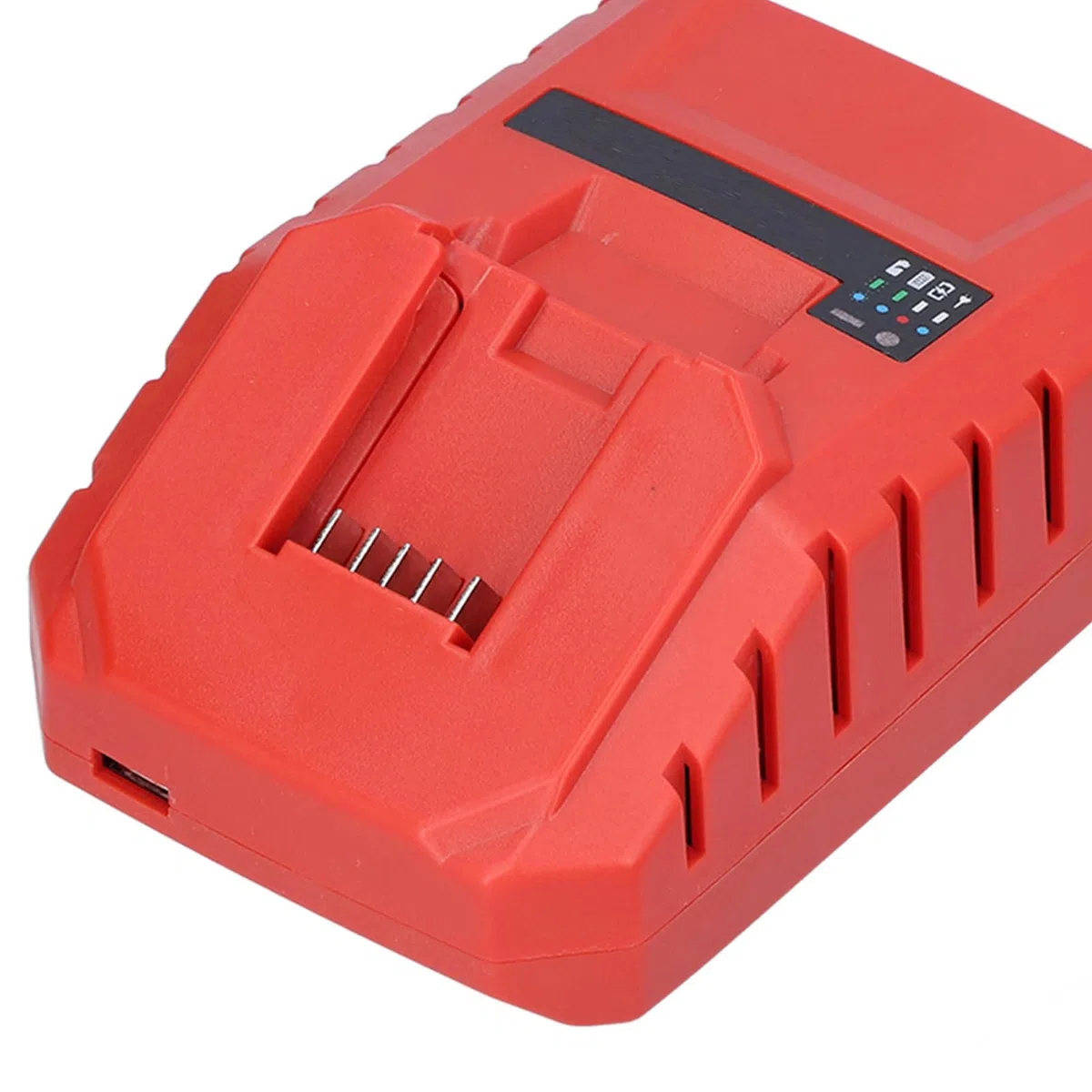 Asixxsix Ricambio caricabatteria, 12V C4/12-50 100-240V Caricabatteria portatile Accessori per utensili elettrici hiltii 2076996 Caricabatteria (Spina europea)
