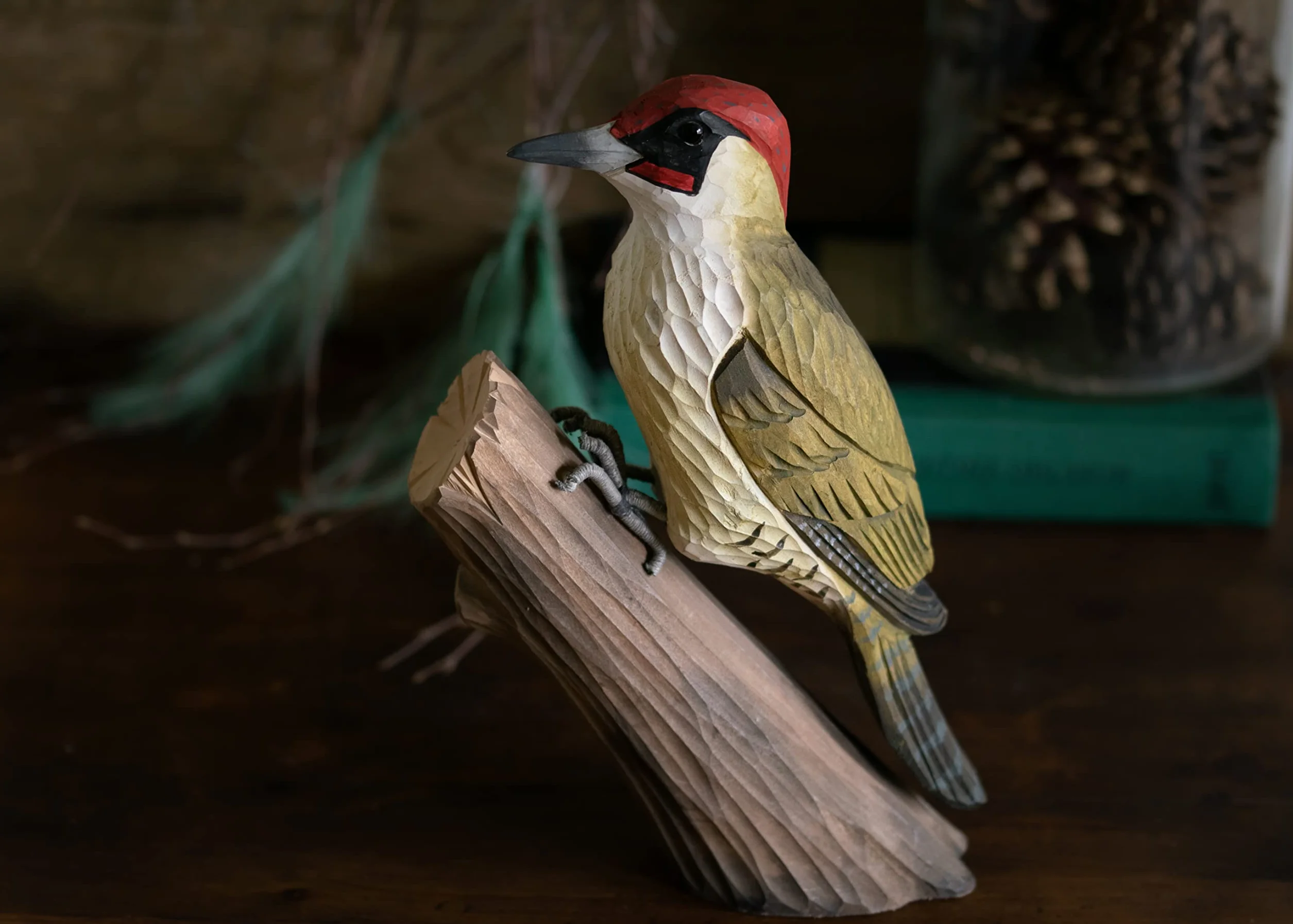DecoBird Picchio verde Wildlife Garden