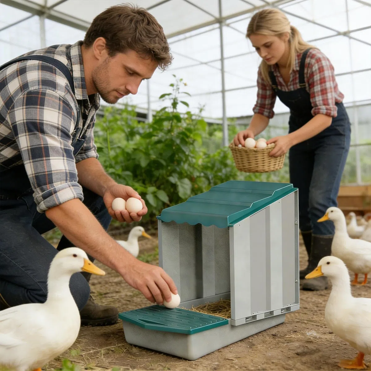 Homestead - per polli, con per polli, igiene, pollaio, allevatori di animali, agricoltori, proprietari di casa, pulizia, cortile, il design impermeabile protegge il di Homestead