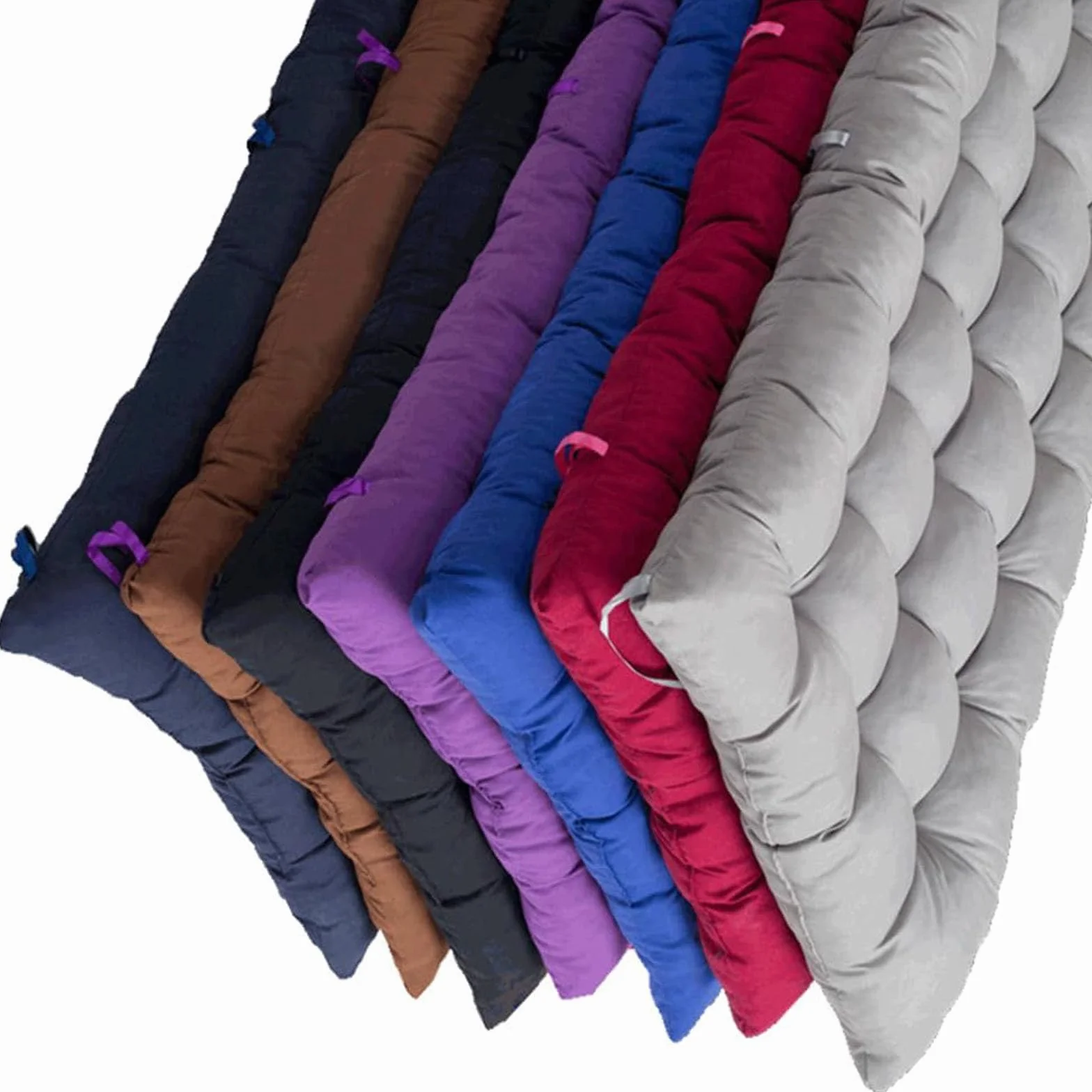 Cuscino per panca per sedie a sdraio, spesso, per sedie a sdraio da giardino, per sedie a sdraio e sedie reclinabili, di ricambio, antiscivolo, 100 x 40 cm, colore: verde