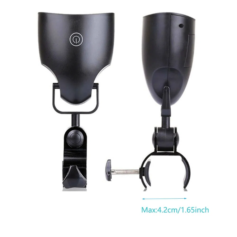 SEIWEI Lampada a LED per barbecue, orientabile a 180/360 gradi, con 10 luci LED, per barbecue, 100 lm, con sensore touch, interruttore per illuminazione per barbecue