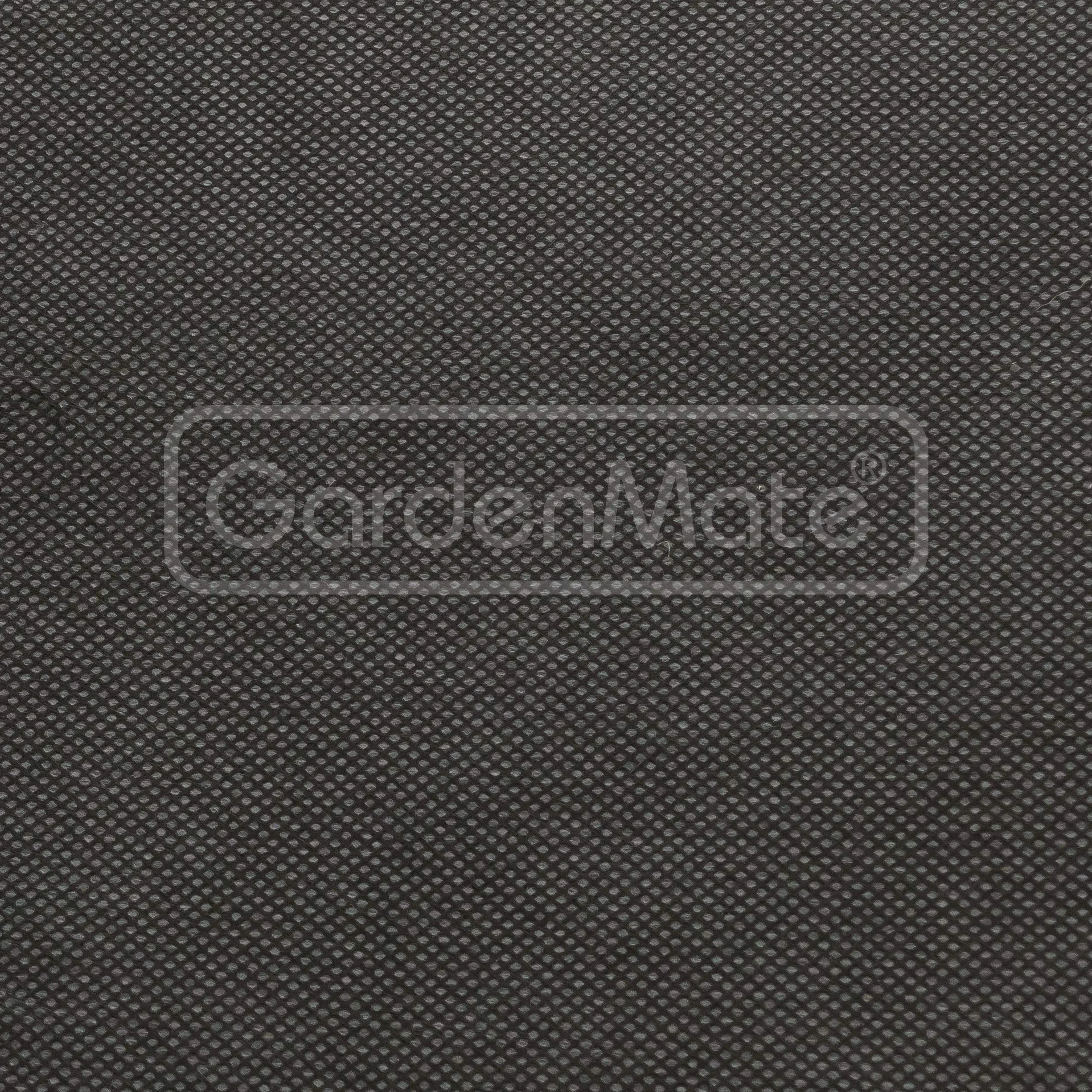 GardenMate 2m x 10m Telo per Pacciamatura 50 g/m² - Telo Antistrappo Contro Le Erbacce - Elevata stabilizzazione ai Raggi UV - Permeabile - 2m x 10m = 20m²