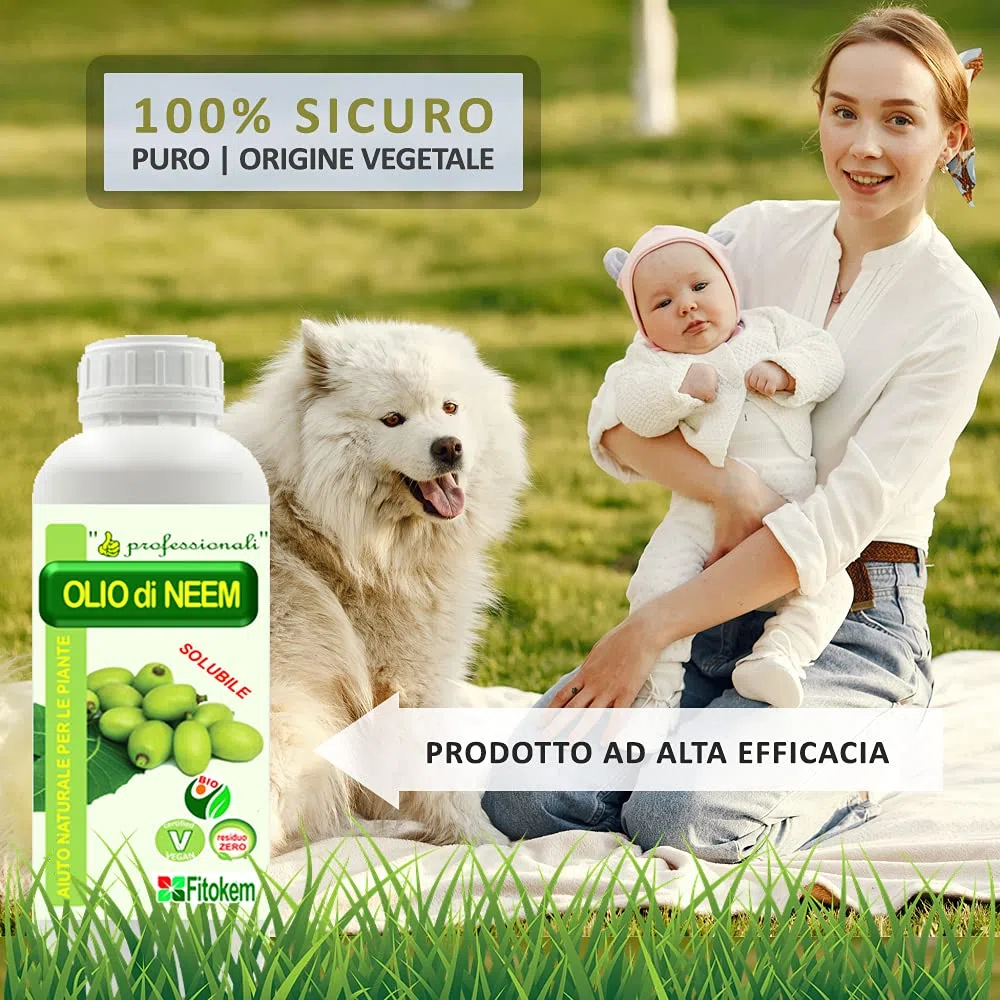 Stop corroborante 1lt + Olio di Neem BIOLOGICO 1lt + Sapone Molle 1lt - TRIS
