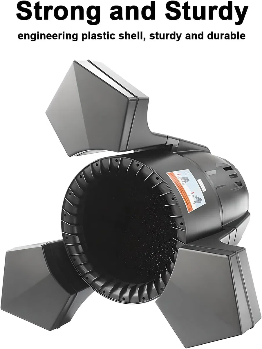 Skimmer automatico per piscine, efficiente detergente per superfici per laghetti e giardini, estrattore di detriti da 70 W per una facile manutenzione della piscina, design galleggiante