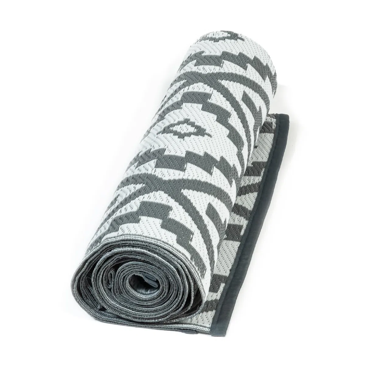 IDMarket - Tappeto esterno Bahamas grigio 270 x 470 cm