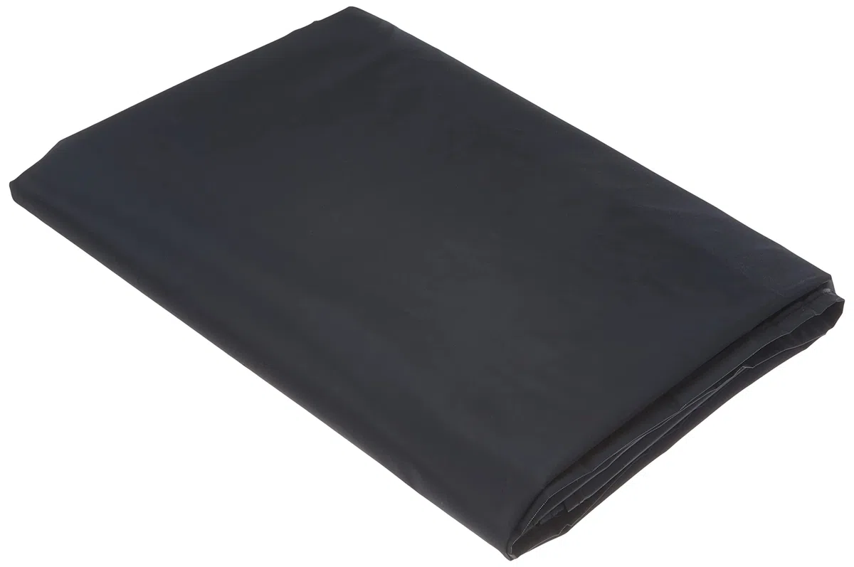 Rayen Copertura per barbecue rettangolare, impermeabile e resistente, protezione da ruggine e sporco, colore nero, dimensioni: 80 x 47 x 84 cm