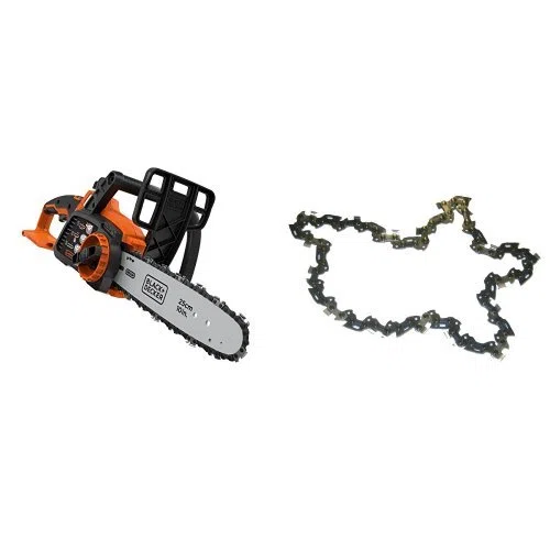 BLACK+DECKER GKC1825LB-XJ Elettrosega + A6158 Catena di Ricambio