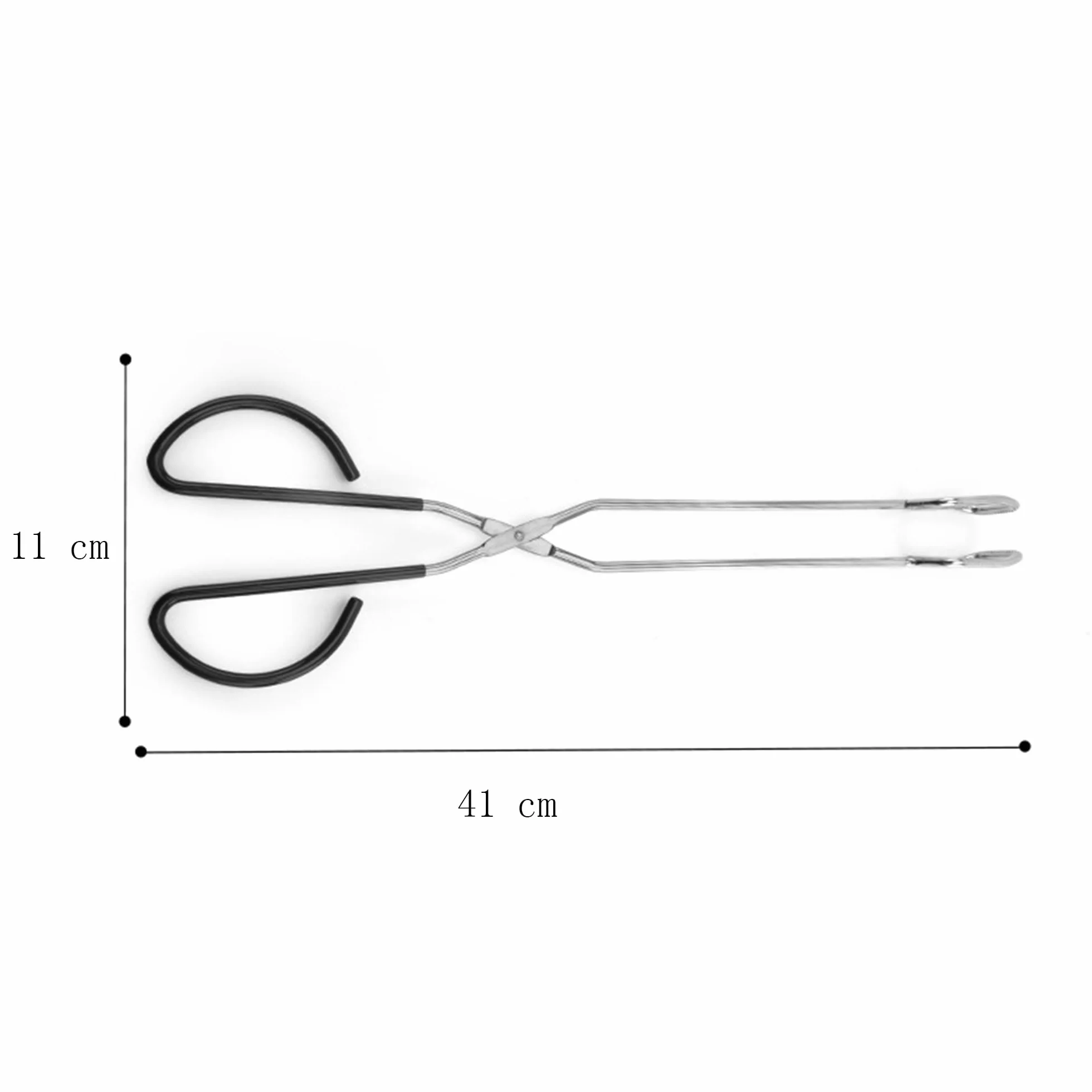 CINY 2 pinze per barbecue, pinze per forbici extra lunghe, pinzette per forbici in acciaio inox, cucina da forno, cottura del pane, pinze per grigliare, pinze per pane, pinze per il pane, pinze per il