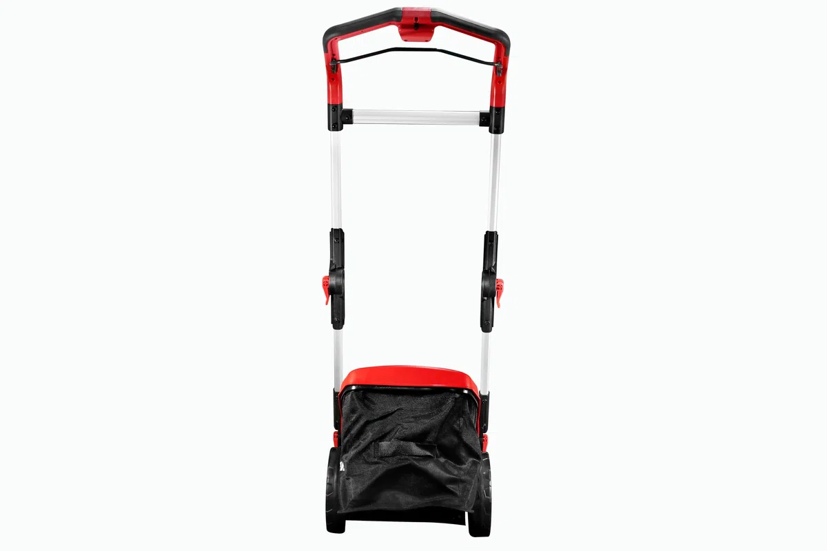 Einhell 3413172 Tosaerba a Batteria, Rosso, 37 cm Schnittbreite