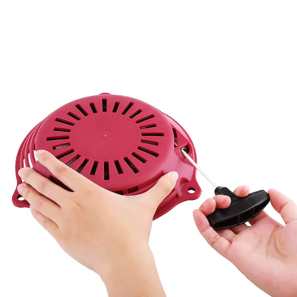 Nikou Avviamento a Strappo Generatore, Gruppo di Accensione Avviamento a Strappo Sostituzione per Generatore Ho-n-da GC135, GC160, GCV135, GCV160, EN2000 (Rosso)