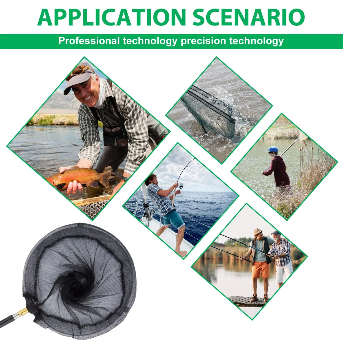 Retino da pesca a farfalla, 2 retini da pesca, retino da pesca, telescopico, allungabile da 40,5 a 151,5 cm, per giardino, piscina, attività all'aperto