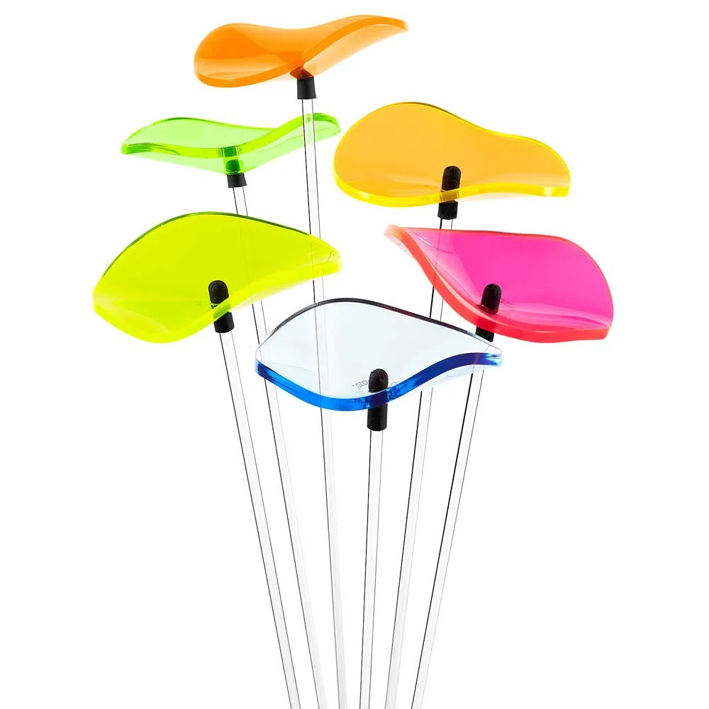 cazador-del-sol | Lucille - Rainbow | Set di 6 dischi ondulati - Lunghezza 17''