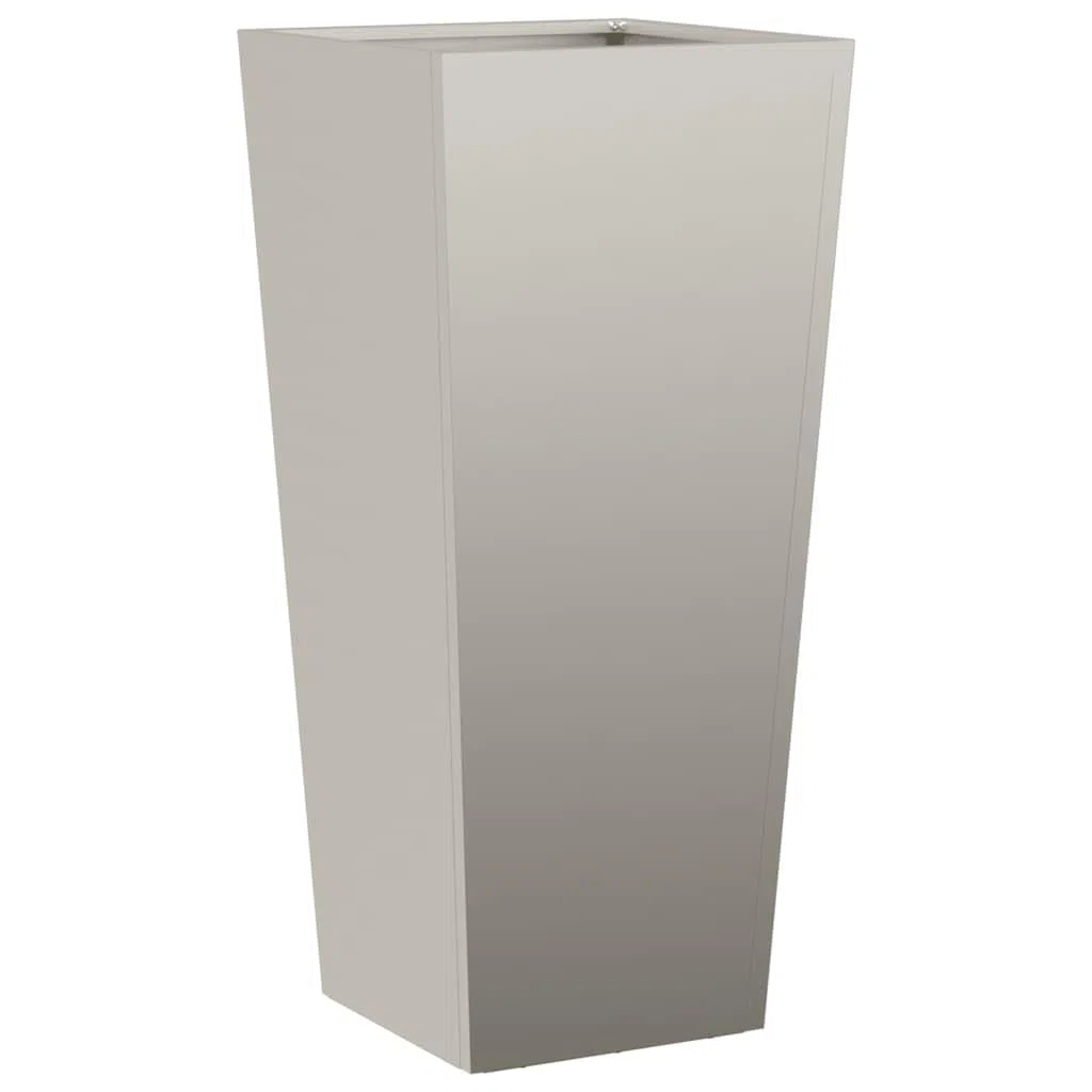Generico Fioriere da Giardino 2 pz 35x35x75 cm in Acciaio Corten,Prato e Giardino,Giardinaggio,Vasi e fioriere-851093