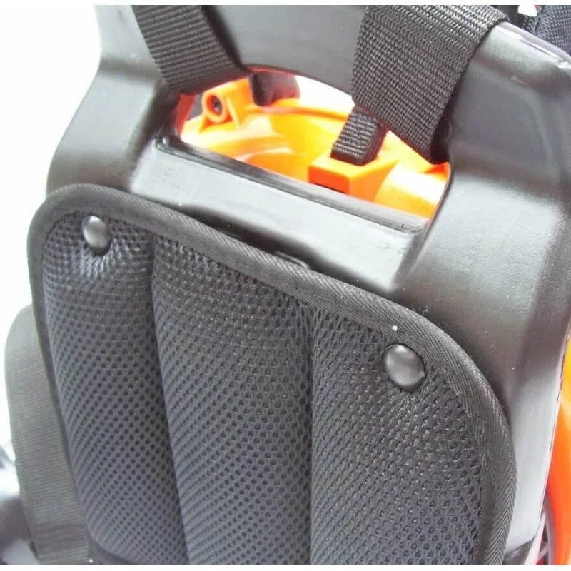 Soffiatore Foglie a Zaino Motore a Scoppio 2 Tempi 52CC 1,25KW 7000rpm Serbatoio 1,7 Lt con Spallacci Spalla Imbottiti Regolabili Manico Ergonomico per Manutenzione Per Giardino Esterno