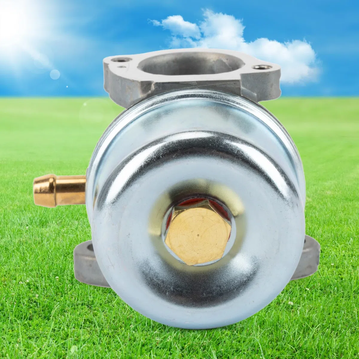 PSLER Carburatore per 799868 498170 Sostituzione del carburatore del tosaerba per 497586 498254 497314 14111, sostituisce per la serie 122000