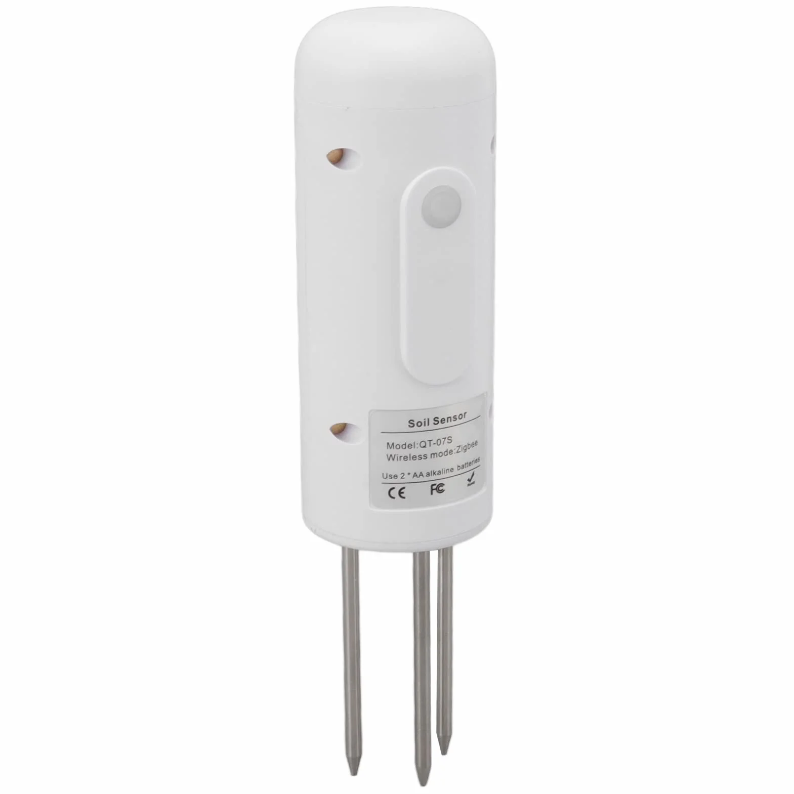 Strumento di Misurazione della Temperatura e Dell'umidità del Sensore del Suolo Wireless con Istruzioni Compatibili con i Monitor del Suolo delle Piante in Vaso da Giardinaggio Zigbee