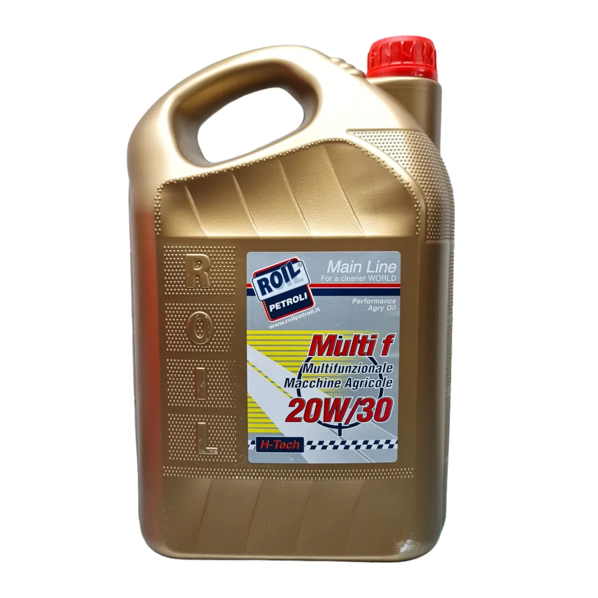 5 Litri di Roil Multi F 20W/30 - Olio Multifunzione per TRATTORI, Macchine AGRICOLE, Attrezzi da Giardinaggio