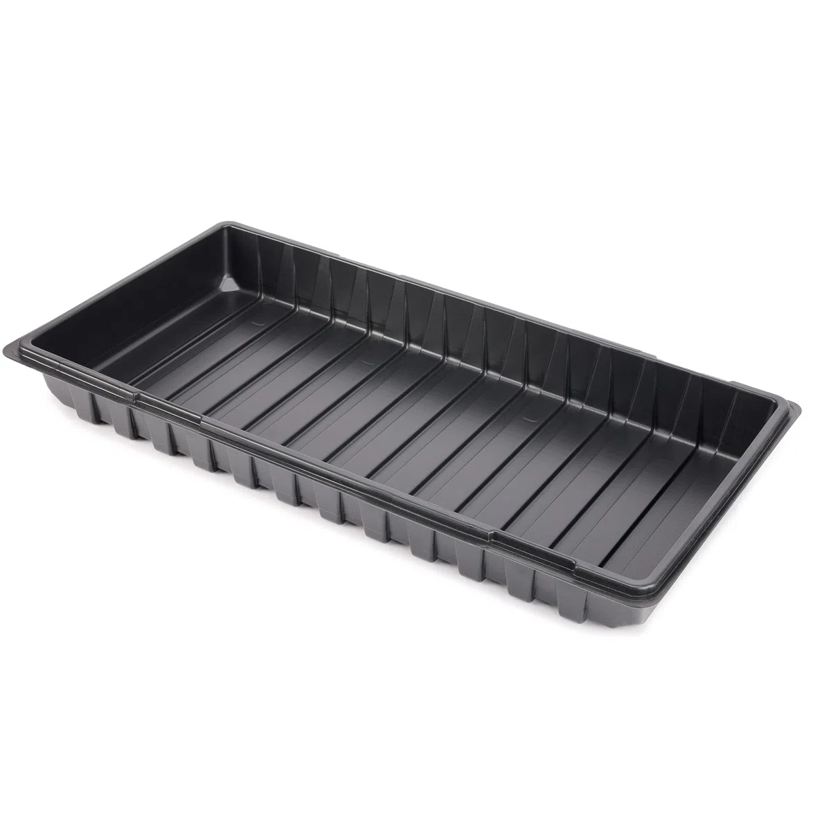 Garronda Vassoi Semenzaio Germinazione Vassoio di Coltivazione Vassoio per Piante Serra Piastra di Coltivazione Vassoio di Germinazione GD-0065 (60x30 cm; Nero; 1 Pezzo)