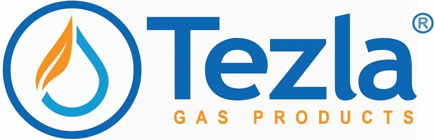 Tezla Kosangas Gaslow - Adattatore a clip per bombola di gas propano da 20 mm