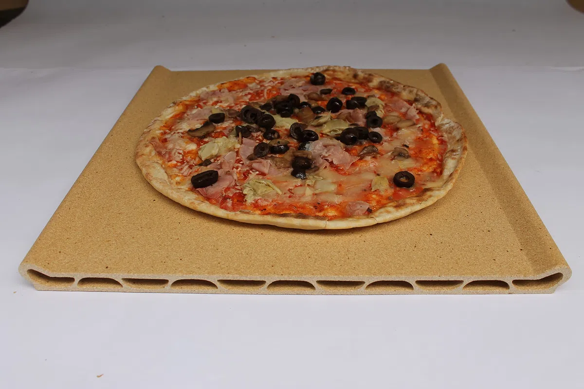 Pietra Piastra Refrattaria per pizza per forno e BBQ Pepita