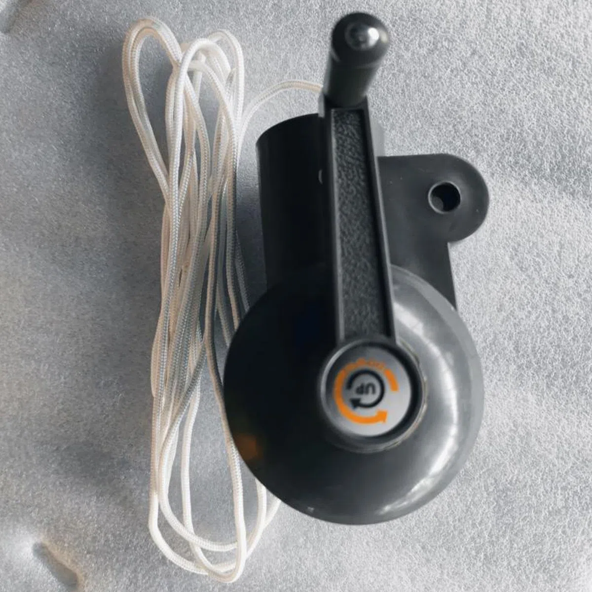 Maniglia a manovella per ombrellone da patio, ricambio per ombrellone da esterno, pezzi di ricambio per ombrelloni da giardino, parti di ricambio per ombrellone da spiaggia e cortile, Nero , Refer to