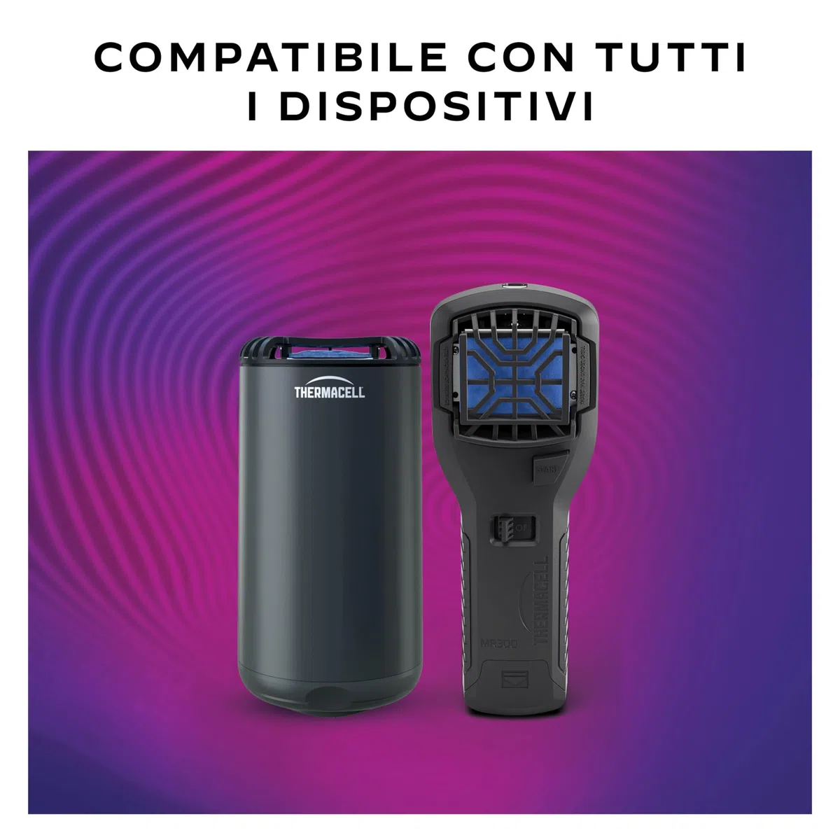 Thermacell Ricarica per Repellente Antizanzare, Protezione 21m², Inodore, Senza Spruzzi, Sicuro per Tutti, 120 Ore di Durata, 10 Cartucce + 30 Piastrine (Confezione da 2)