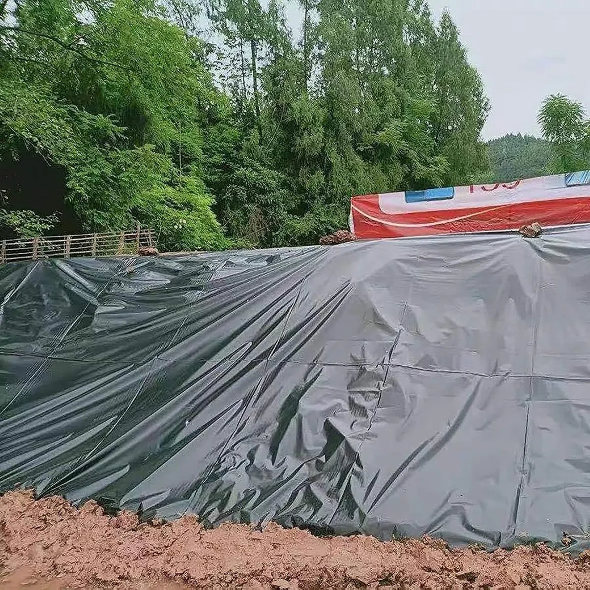 Bul - Rivestimento in gomma per laghetti, resistente, impermeabile, per stagni e piscine da giardino, spessore 0,12 mm, soluzione paesaggistica per progetti tic