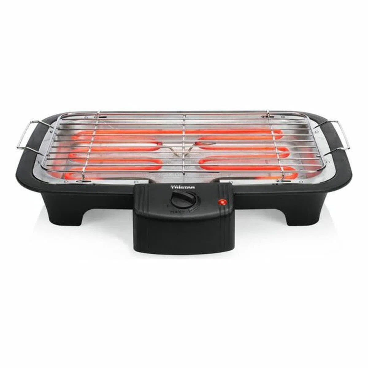 Tristar BQ-2813 Barbecue Elettrico, 2000 W, Plastica, Nero