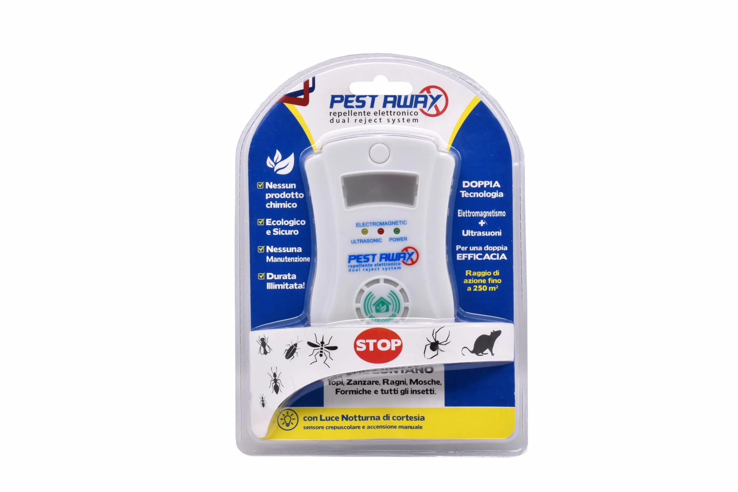 Pest Away antizanzare antiroditori ad ultrasuoni