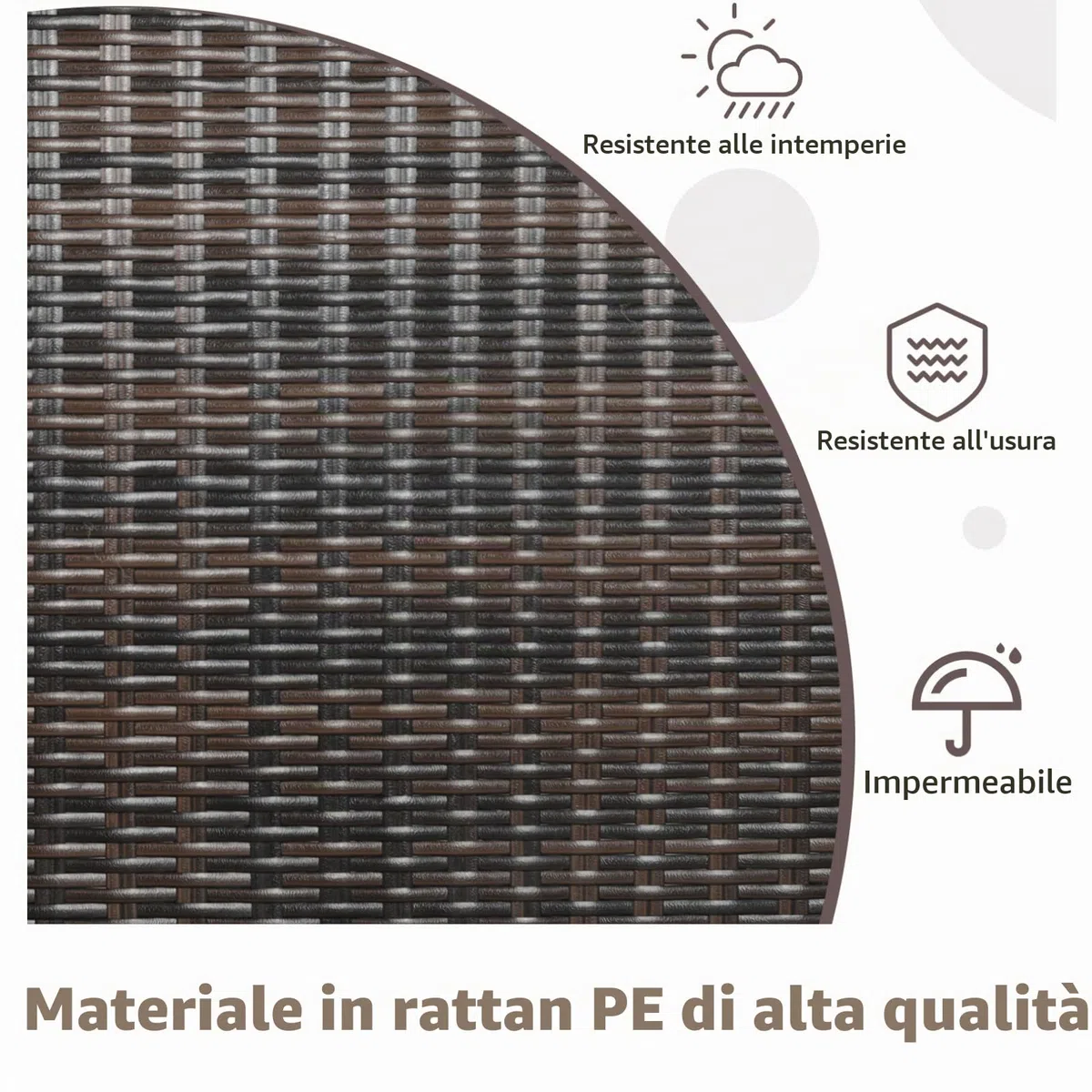 LIFEZEAL Altalena Sospeso con 2 Posti da Giardino, Dondolo Doppia in Rattan PE con Corde da Patio, Altalena per 2 Persone da Esterno con Schienale Curvo e Braccioli in Legno, Capacità di Carico 360 kg