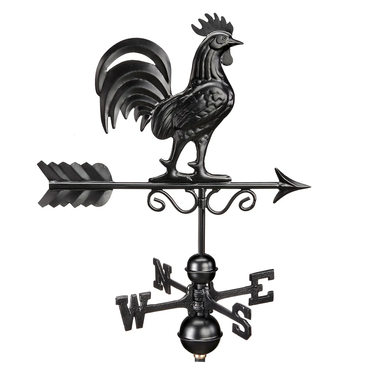 Bantam - Segnavento a forma di gallo 1975K, finitura nera Good Directions