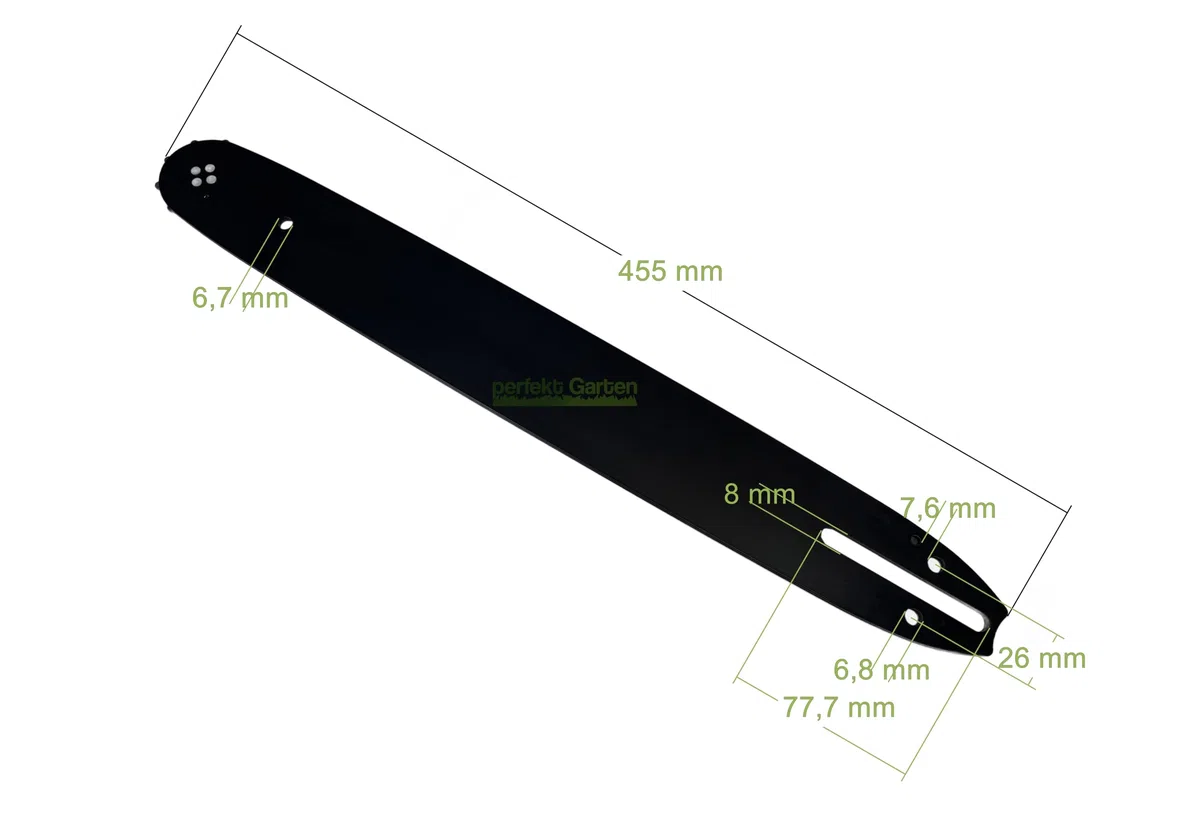 40 cm; 1,3 mm; 3/8"; spada da 57 TG + 4 catene compatibili con motosega ALDI TOP CRAFT IKRA KSI