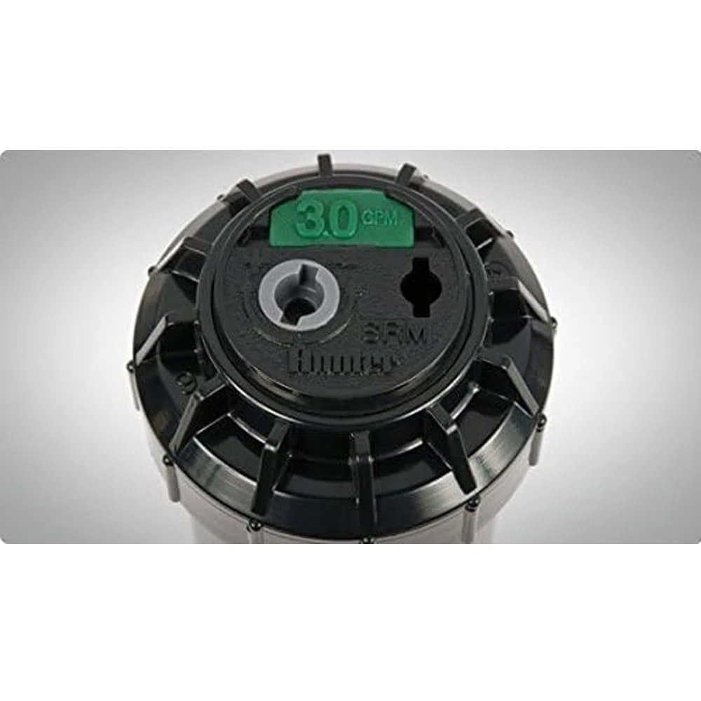 Suinga Set di 4 Irrigatore turbina Hunter SRM-04. Portata da 4 a 9 metri. Filettatura 1/2" Femmina, Nero