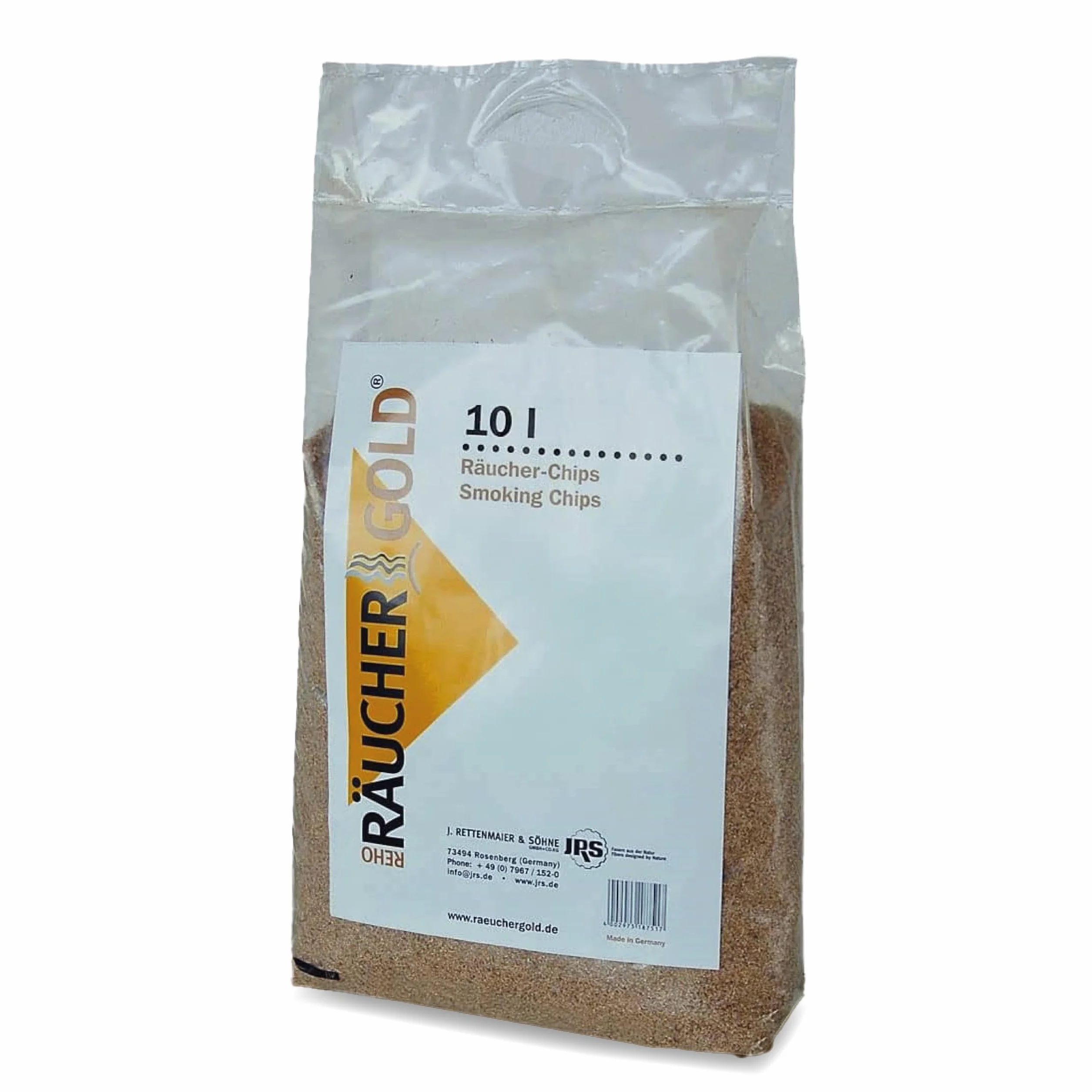Räuchergold 10 Litri di Farina per affumicatura in Legno di faggio, trucioli di Legno Molto Sottili, trucioli per affumicare, faggio