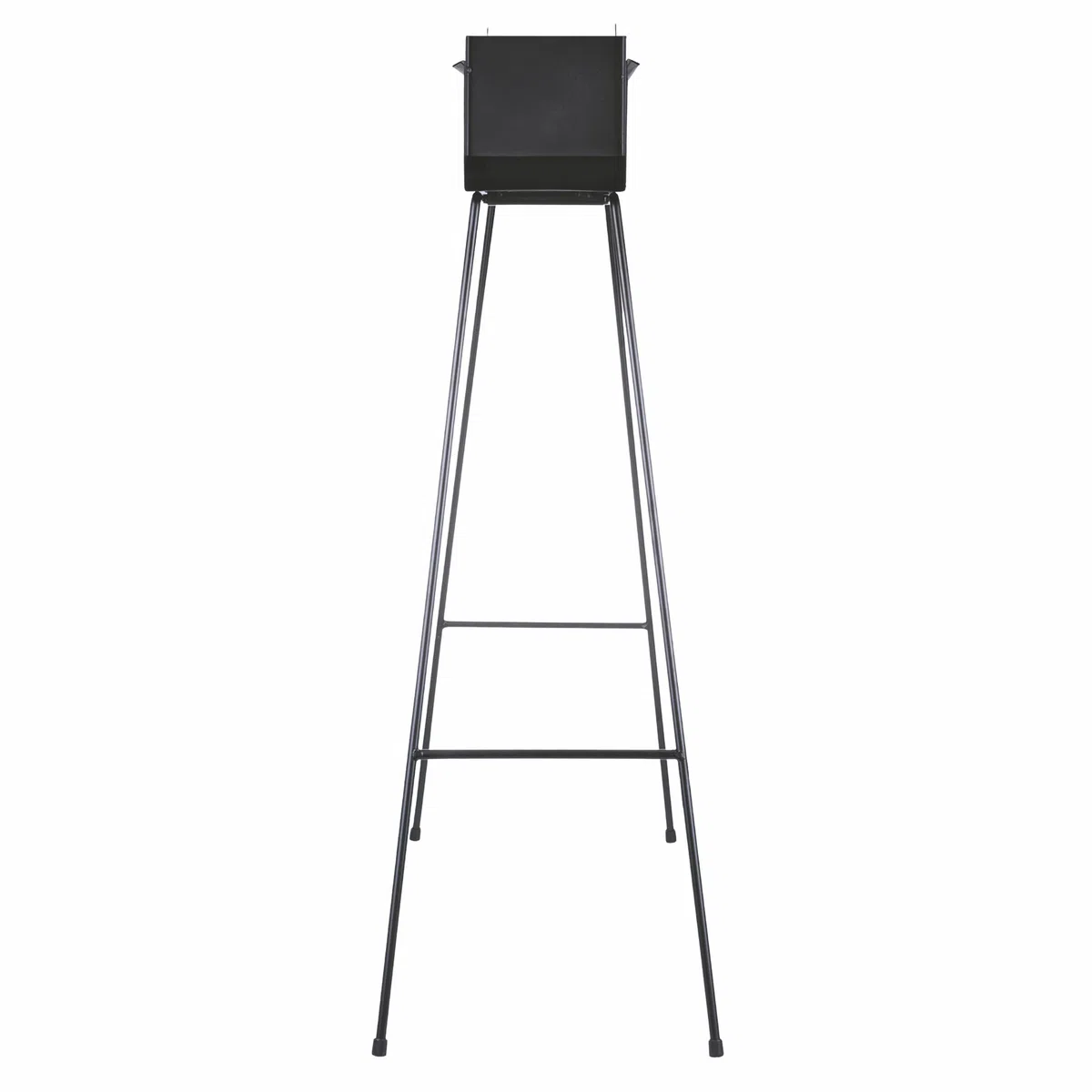 Barbecue pieghevole per arrosticini a carbonella, struttura in ferro con rampa, 74x14x76 cm, BestBQ