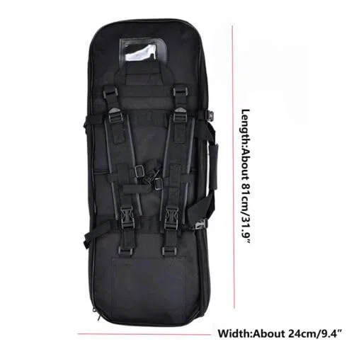 Borsa per il Trasporto di Protezione Tattica e Immagazzinaggio Metal Detector - Zaino Accessori Esterni per Pesca 81 x 24 cm