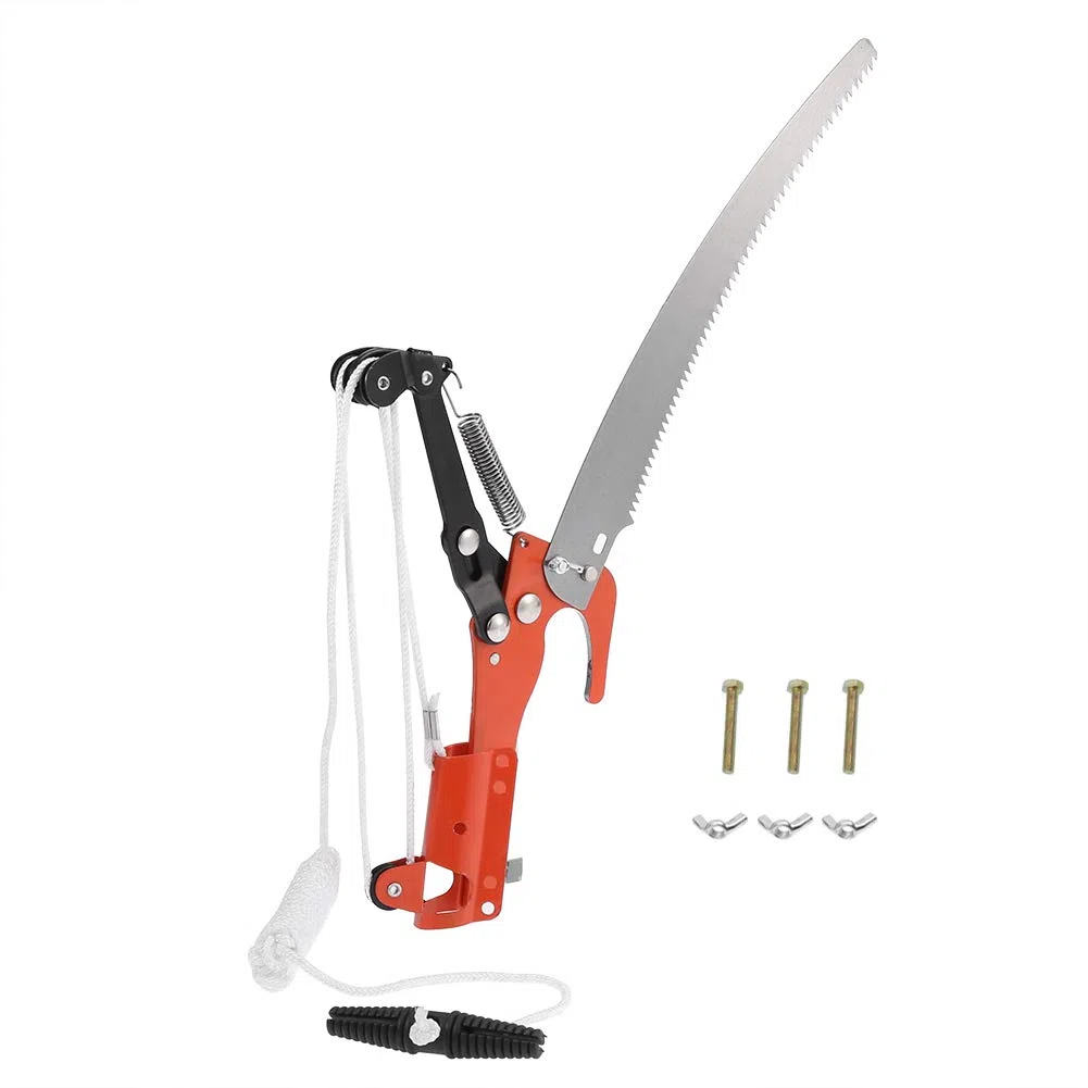 Lama per Sega, Forbici per Rami Alti 2 in 1 per Esterni Cesoie per Potatura Attrezzi da Giardino a Forbice Senza Asta 11,8 Pollici