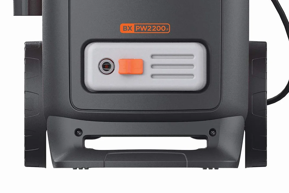 BLACK+DECKER Idropulitrice ad Alta Pressione BXPW2200PE con Patio Cleaner e Spazzola Fissa (2200 W, 150 bar, 440 l/h)