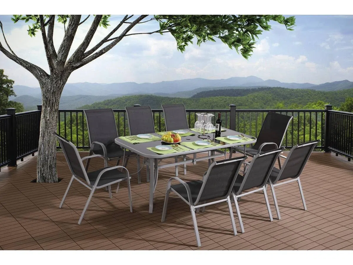 Mobili da giardino "Cordoba XL 180" - Phoenix - Grigio scuro
