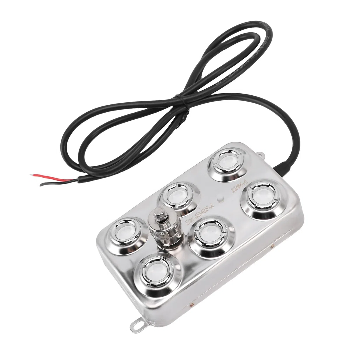 Design Stabile di Umidificazione del Nebulizzatore Ad Ultrasuoni a 6 Teste per Prato da Giardino con Stagno 5L / H 250W IP67 a Prova di Acqua