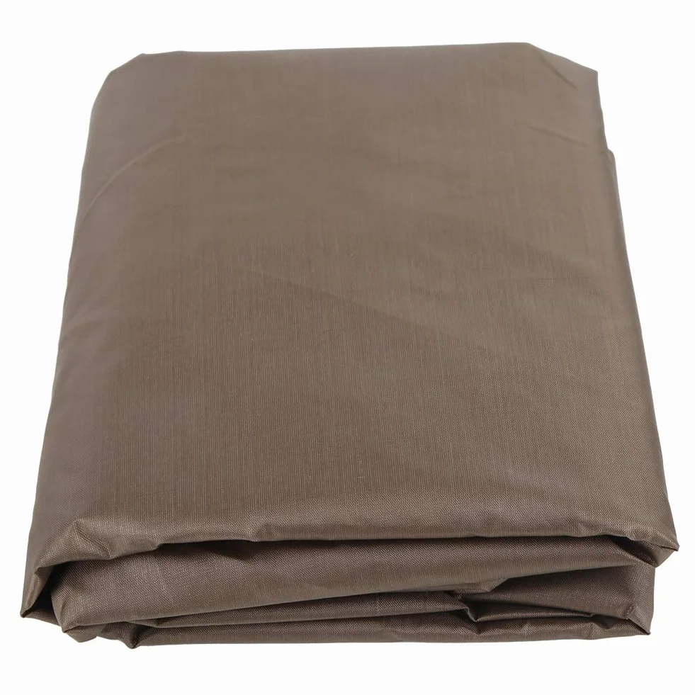 FTVOGUE Cuscino per Dondolo da Esterno a 3 Posti Coprisedile Sospeso Protettivo per Protezione Cuscini Esterni Coffee Black