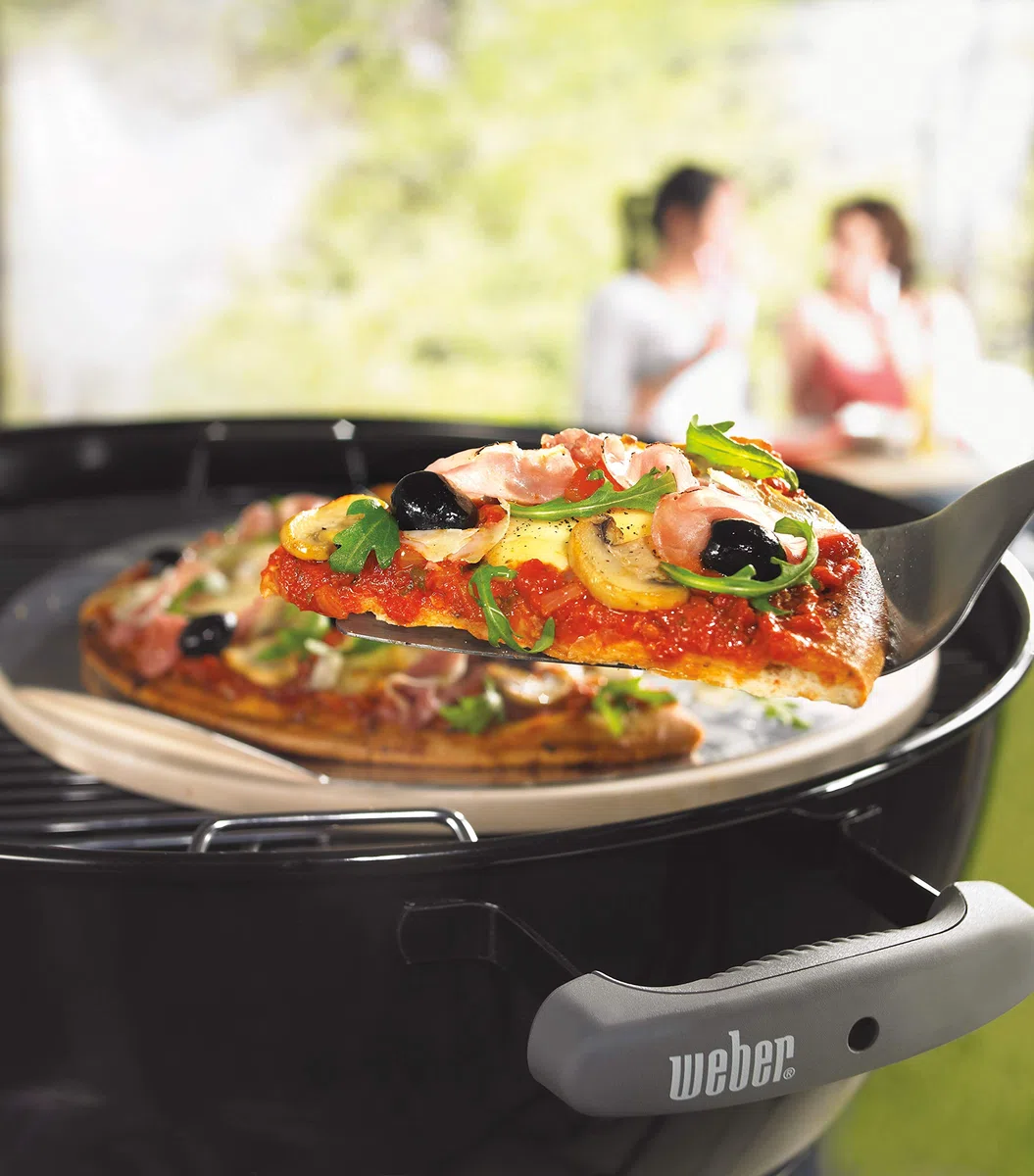 Weber 17058 Pietra per Pizza, Rotonda, 36.5 cm